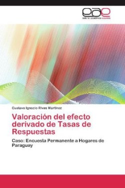 Valoracion del Efecto Derivado de Tasas de Respuestas