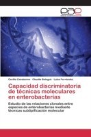 Capacidad discriminatoria de técnicas moleculares en enterobacterias