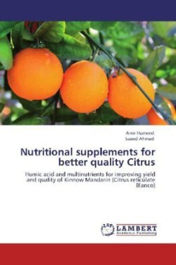 Nutritional supplements for better quality Citrus