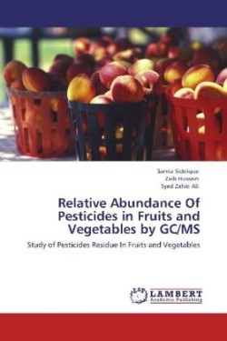 Relative Abundance Of Pesticides in Fruits and Vegetables by GC/MS