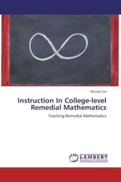 Instruction In College-level Remedial Mathematics