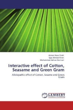 Interactive effect of Cotton, Seasame and Green Gram