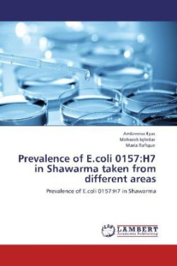 Prevalence of E.coli 0157