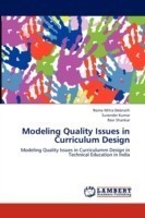 Modeling Quality Issues in Curriculum Design