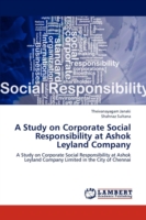 Study on Corporate Social Responsibility at Ashok Leyland Company