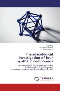 Pharmacological investigation of four synthetic compounds