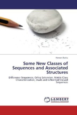 Some New Classes of Sequences and Associated Structures