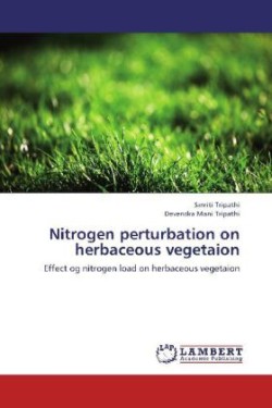 Nitrogen perturbation on herbaceous vegetaion