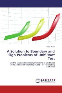 Solution to Boundary and Sign Problems of Unit Root Test