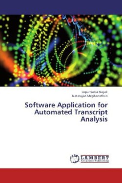 Software Application for Automated Transcript Analysis