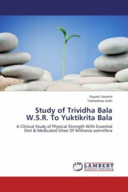 Study of Trividha Bala W.S.R. to Yuktikrita Bala