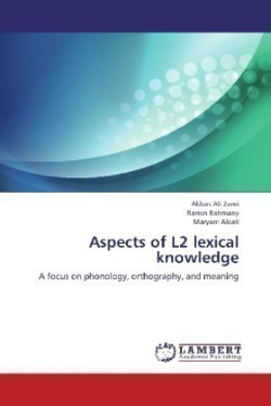 Aspects of L2 lexical knowledge