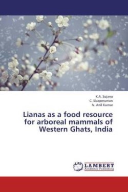 Lianas as a food resource for arboreal mammals of Western Ghats, India