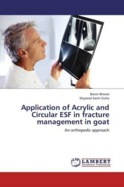 Application of Acrylic and Circular ESF in fracture management in goat