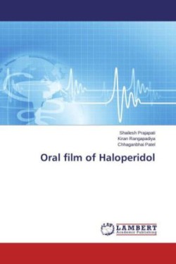 Oral film of Haloperidol