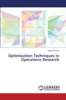 Optimization Techniques in Operations Research