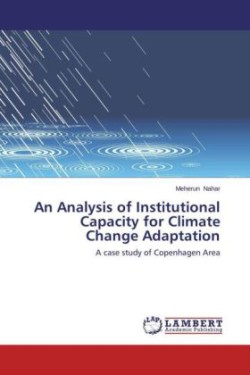 Analysis of Institutional Capacity for Climate Change Adaptation