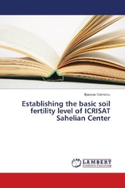 Establishing the basic soil fertility level of ICRISAT Sahelian Center