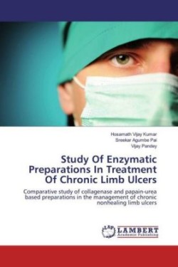 Study Of Enzymatic Preparations In Treatment Of Chronic Limb Ulcers