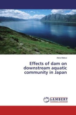 Effects of dam on downstream aquatic community in Japan