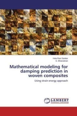 Mathematical modeling for damping prediction in woven composites