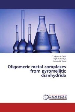 Oligomeric metal complexes from pyromellitic dianhydride