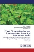 Effect Of some Postharvest Treatments On Spear And Peppermint Herbs