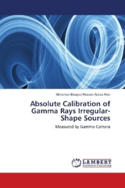 Absolute Calibration of Gamma Rays Irregular-Shape Sources