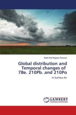 Global distribution and Temporal changes of 7Be. 210Pb. and 210Po