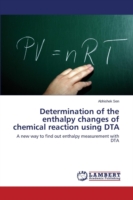 Determination of the enthalpy changes of chemical reaction using DTA
