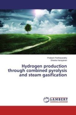 Hydrogen production through combined pyrolysis and steam gasification