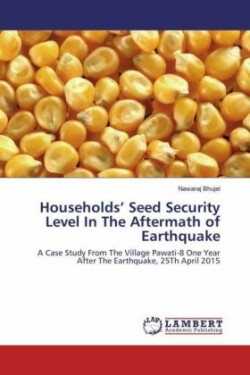 Households' Seed Security Level In The Aftermath of Earthquake