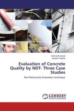 Evaluation of Concrete Quality by NDT- Three Case Studies