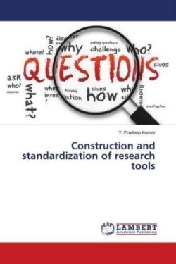 Construction and standardization of research tools