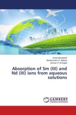 Absorption of Sm (III) and Nd (III) ions from aqueous solutions