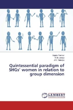 Quintessential paradigm of SHGs' women in relation to group dimension