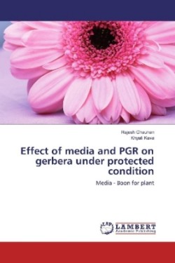 Effect of media and PGR on gerbera under protected condition
