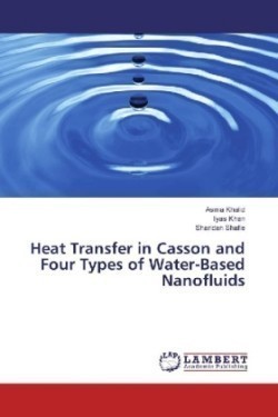 Heat Transfer in Casson and Four Types of Water-Based Nanofluids