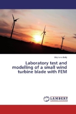 Laboratory test and modelling of a small wind turbine blade with FEM