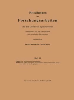 Die Berechnung der Scheibenkolben. Der Einfluß von Löchern oder Schlitzen in der neutralen Schicht gebogener Balken auf ihre Tragfähigkeit