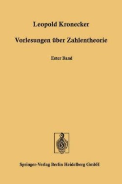 Vorlesungen über Zahlentheorie