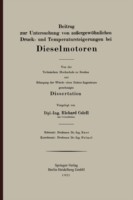 Beitrag zur Untersuchung von außergewöhnlichen Druck- und Temperatursteigerungen bei Dieselmotoren