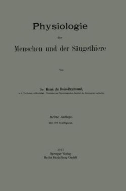 Physiologie des Menschen und der Säugethiere