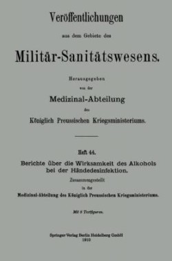 Berichte über die Wirksamkeit des Alkohols bei der Händedesinfektion