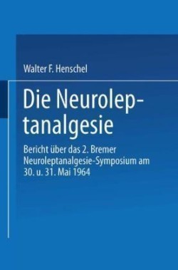 Die Neuroleptanalgesie