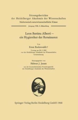 Leon Battista Alberti — ein Hygieniker der Renaissance