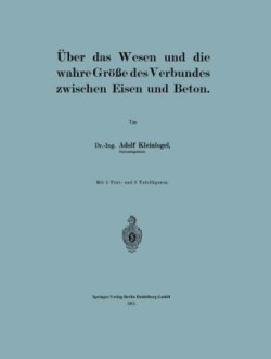 Über das Wesen und die wahre Größe des Verbundes zwischen Eisen und Beton