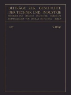 Beiträge zur Geschichte der Technik und Industrie