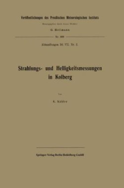 Strahlungs- und Helligkeitsmessungen in Kolberg