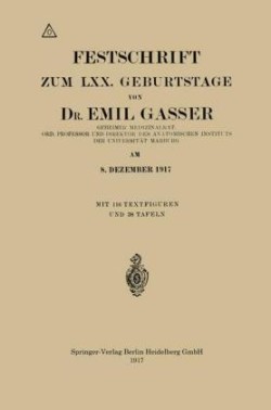 Festschrift Zum LXX. Geburtstage